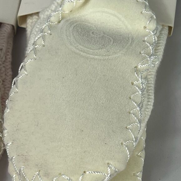 Beba Bean baby girl’s sweater footed socks BUNDLE of 2 pairs size 6/12 month NEW - Picture 6 of 10